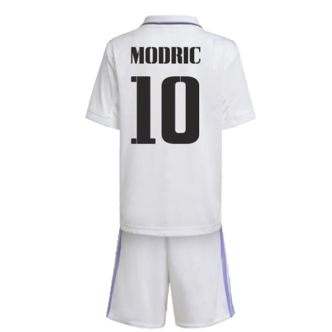 2022-2023 Real Madrid Home Mini Kit (MODRIC 10)