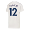 2022-2023 Tottenham Crest Tee (White) (E ROYAL 12)