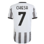 2022-2023 Juventus Authentic Home Shirt (CHIESA 7)