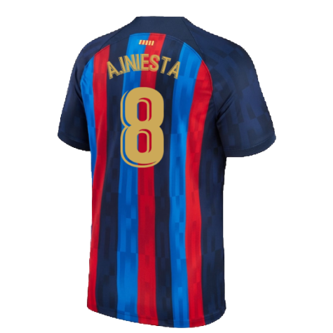2022-2023 Barcelona Home Shirt (Ladies) (A.INIESTA 8)