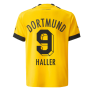 2022-2023 Borussia Dortmund Home Shirt (Kids) (HALLER 9)