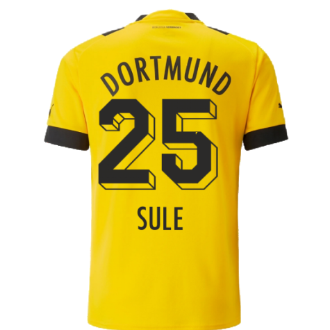 2022-2023 Borussia Dortmund Home Shirt (SULE 25)