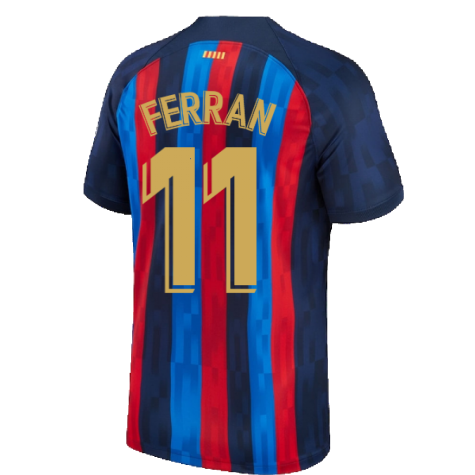 2022-2023 Barcelona Home Shirt (FERRAN 11)