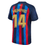 2022-2023 Barcelona Home Shirt (MEMPHIS 14)