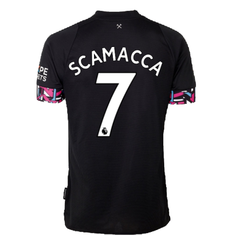 2022-2023 West Ham Away Shirt (SCAMACCA 7)