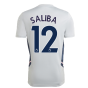 2022-2023 Arsenal Training Shirt (Clear Onix) (SALIBA 12)