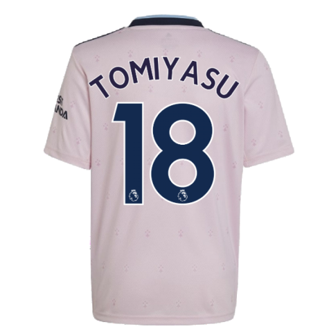 2022-2023 Arsenal Third Shirt (Kids) (TOMIYASU 18)