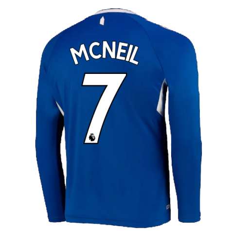 2022-2023 Everton Home Long Sleeve Shirt (MCNEIL 7)