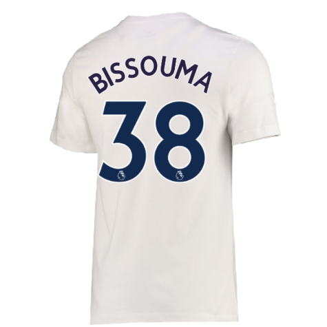 2022-2023 Tottenham Swoosh Tee (White) - Kids (BISSOUMA 38)