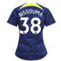 2022-2023 Tottenham Pre-Match Training Shirt (Indigo) - Ladies (BISSOUMA 38)