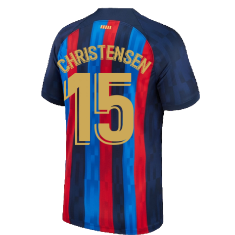 2022-2023 Barcelona Home Shirt (CHRISTENSEN 15)