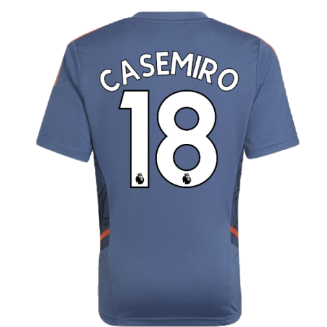 2022-2023 Man Utd Training Shirt (Blue) - Kids (CASEMIRO 18)