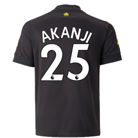2022-2023 Man City Away Shirt (Kids) (AKANJI 25)