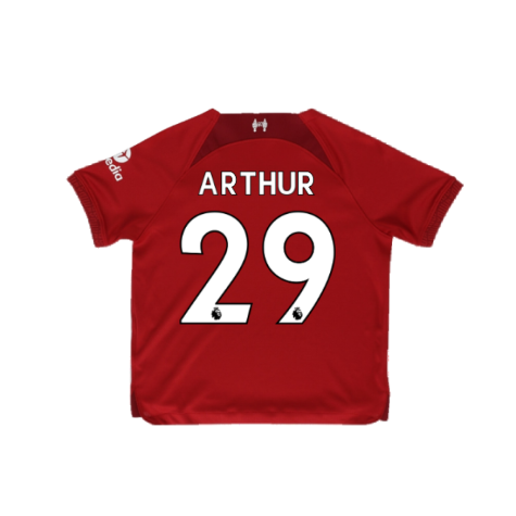 2022-2023 Liverpool Home Little Boys Mini Kit (ARTHUR 29)