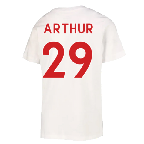 2022-2023 Liverpool Crest Tee (White) (ARTHUR 29)