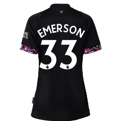 2022-2023 West Ham Away Shirt (Ladies) (EMERSON 33)