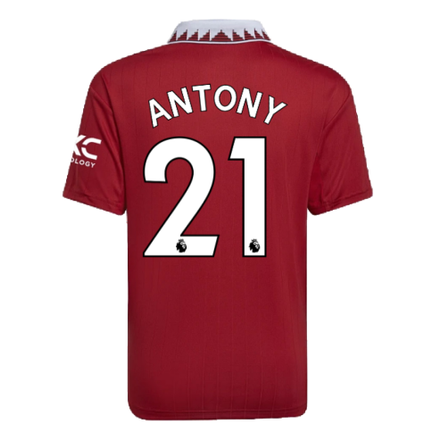 2022-2023 Man Utd Home Shirt (Kids) (ANTONY 21)