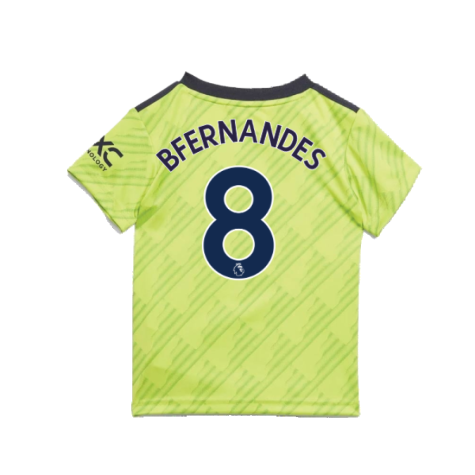 2022-2023 Man Utd Third Baby Kit (B FERNANDES 8)