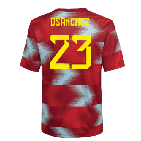 2022-2023 Colombia Pre-Match Shirt (Kids) (D.SANCHEZ 23)