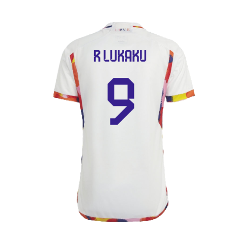 2022-2023 Belgium Away Shirt (R LUKAKU 9)
