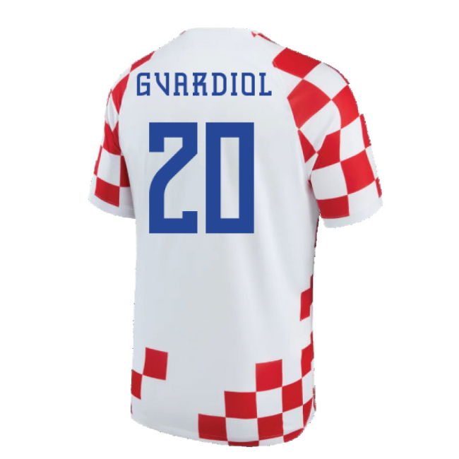 2022-2023 Croatia Home Shirt (GVARDIOL 20)