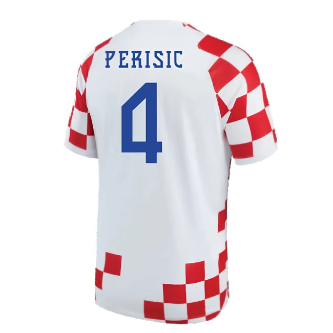 2022-2023 Croatia Home Shirt (PERISIC 4)