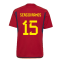 2022-2023 Spain Home Shirt (Kids) (Sergio Ramos 15)