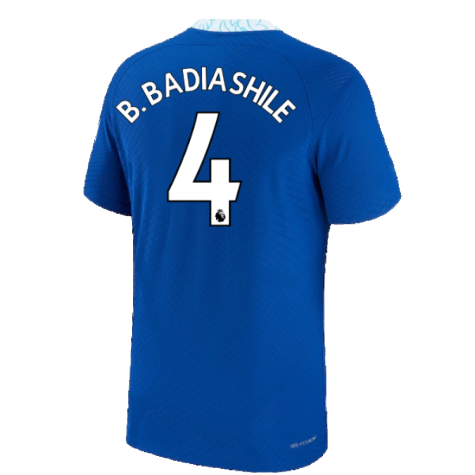 2022-2023 Chelsea Vapor Match Home Shirt (B. Badiashile 4)