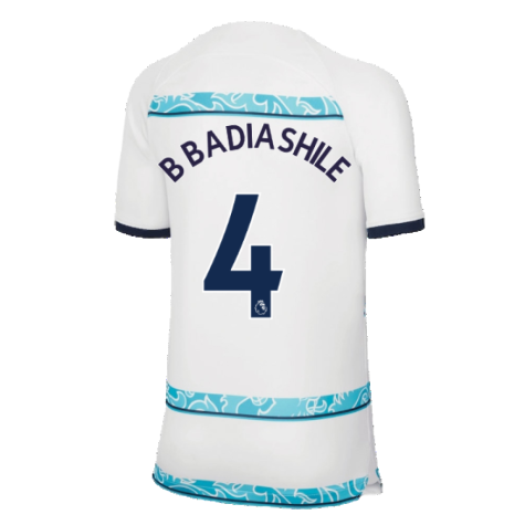 2022-2023 Chelsea Away Shirt (Kids) (B. Badiashile 4)