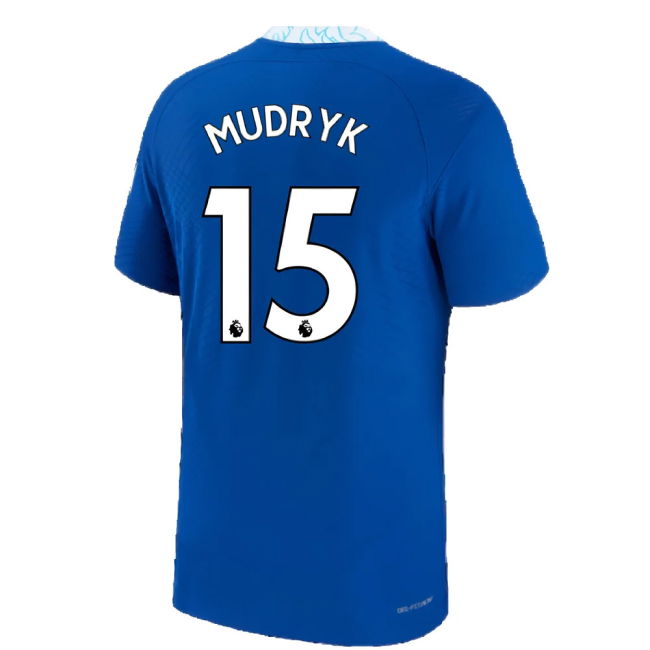 2022-2023 Chelsea Vapor Match Home Shirt (Mudryk 15)