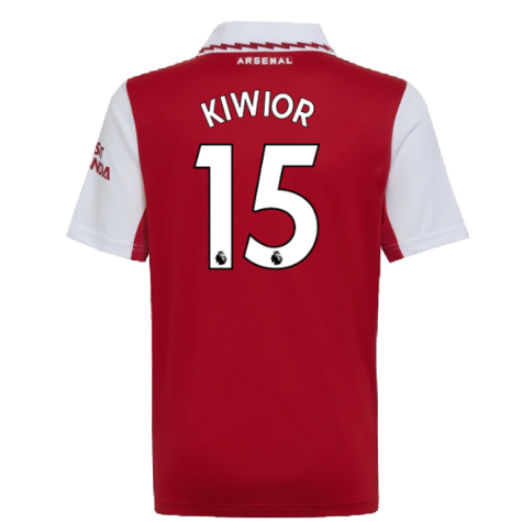 2022-2023 Arsenal Home Shirt (Kids) (Kiwior 15)