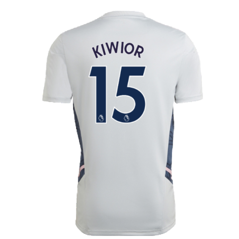 2022-2023 Arsenal Training Shirt (Clear Onix) (Kiwior 15)