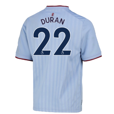 2022-2023 Aston Villa Away Shirt (Kids) (Duran 22)