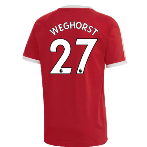 2022-2023 Man Utd 3S DNA Tee (Red) (Weghorst 27)