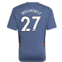 2022-2023 Man Utd Training Shirt (Blue) - Kids (Weghorst 27)