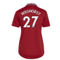 2022-2023 Man Utd Home Shirt (Ladies) (Weghorst 27)
