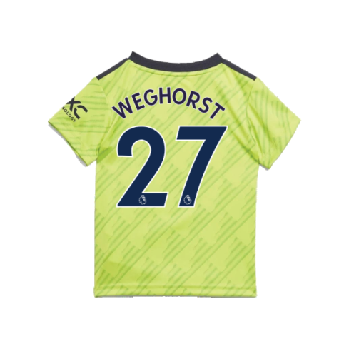 2022-2023 Man Utd Third Baby Kit (Weghorst 27)