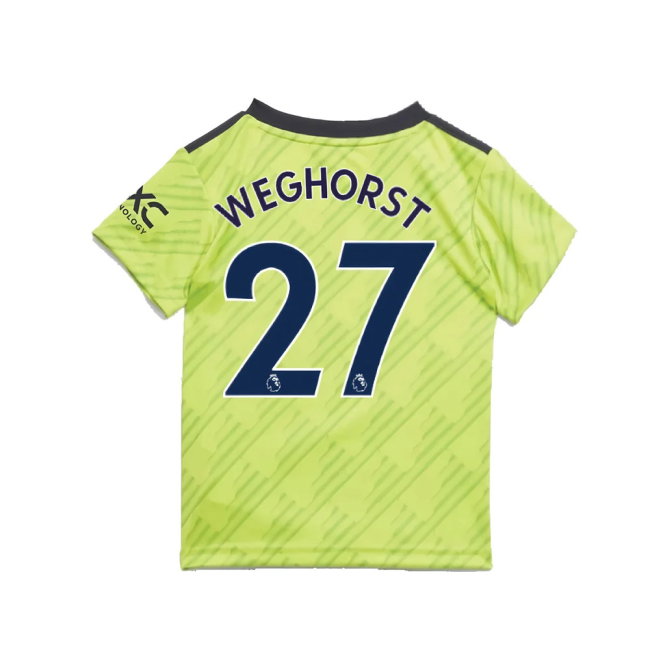 2022-2023 Man Utd Third Baby Kit (Weghorst 27)