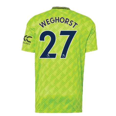 2022-2023 Man Utd Third Shirt (Weghorst 27)