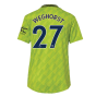 2022-2023 Man Utd Third Shirt (Ladies) (Weghorst 27)