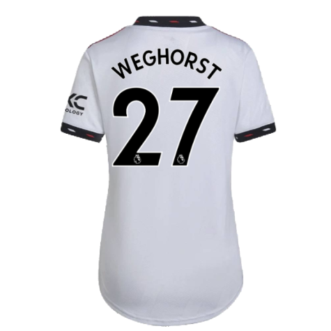 2022-2023 Man Utd Away Shirt (Ladies) (Weghorst 27)