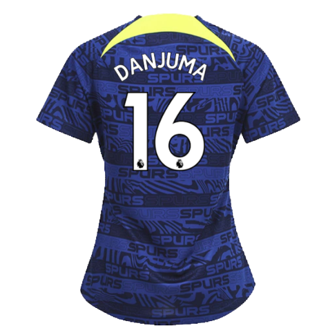 2022-2023 Tottenham Pre-Match Training Shirt (Indigo) - Ladies (Danjuma 16)