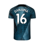 2022-2023 Tottenham Pre-Match Training Shirt (Rift Blue) (Danjuma 16)