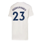 2022-2023 Tottenham Crest Tee (White) (Pedro Porro 23)