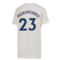 2022-2023 Tottenham Crest Tee (White) - Kids (Pedro Porro 23)