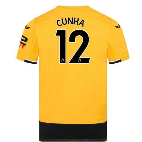 2022-2023 Wolves Home Shirt (Cunha 12)