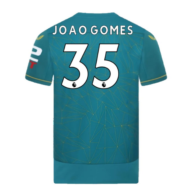 2022-2023 Wolves Away Shirt (Joao Gomes 35)