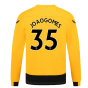 2022-2023 Wolves Long Sleeve Home Shirt (Kids) (Joao Gomes 35)