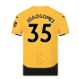2022-2023 Wolves Home Pro Jersey (Joao Gomes 35)