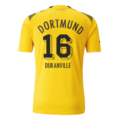 2022-2023 Borussia Dortmund CUP Shirt (Duranville 16)